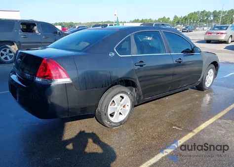 2008 Chevrolet Impala Ls from USA, damaged, VIN 2G1WB58K689256497